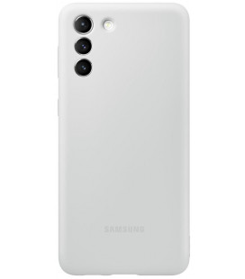 Originalus šviesiai pilkas dėklas "Silicone Cover" Samsung Galaxy S21 Plus telefonui "EF-PG996TJE"