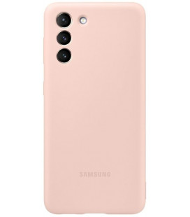 Originalus rožinis dėklas "Silicone Cover" Samsung Galaxy S21 Plus telefonui "EF-PG996TPE"