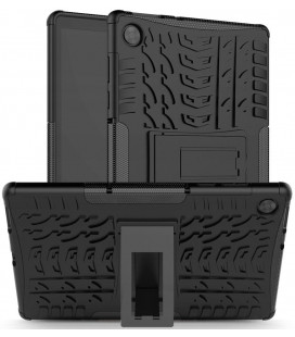 Juodas dėklas Lenovo Tab M10 10.1 2nd Gen TB-X306 planšetei "Tech-Protect Armorlok"