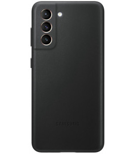Originalus juodas dėklas "Leather Cover" Samsung Galaxy S21 Plus telefonui "EF-VG996LBE"