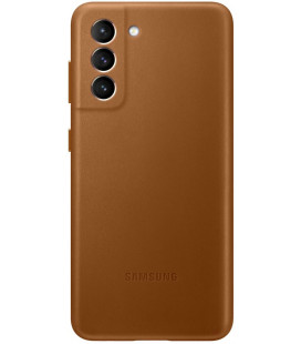 Originalus rudas dėklas "Leather Cover" Samsung Galaxy S21 Plus telefonui "EF-VG996LAE"