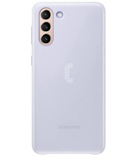 Originalus violetinis dėklas "LED Cover" Samsung Galaxy S21 Plus telefonui "EF-KG996CVE"