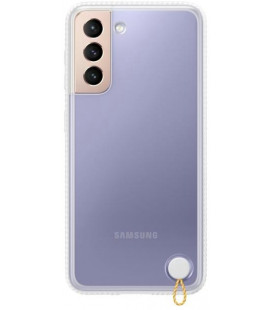 Originalus baltas dėklas "Protective Cover" Samsung Galaxy S21 telefonui "EF-GG991CWE"
