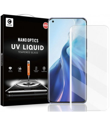Skaidrus apsauginis grūdintas stiklas Xiaomi Mi 11 telefonui \