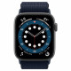 Mėlyna apyrankė Apple Watch 4 / 5 / 6 / 7 / 8 / 9 / SE / Ultra 1 / 2 (42 / 44 / 45 / 49 mm) laikrodžiui "Spigen Fit Lite"