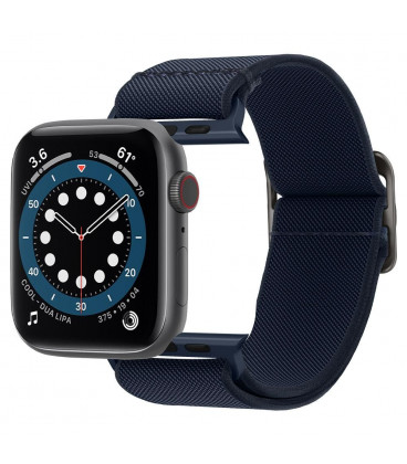 Mėlyna apyrankė Apple Watch 4 / 5 / 6 / 7 / SE (42 / 44 / 45 mm)  laikrodžiui \