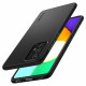 Juodas dėklas Samsung Galaxy A52 telefonui "Spigen Thin Fit"