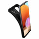 Juodas dėklas Samsung Galaxy A52 / A52s telefonui "Spigen Rugged Armor"
