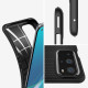 Juodas dėklas Oneplus 9 Pro telefonui "Spigen Liquid Air"