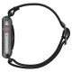 Juoda apyrankė Apple Watch 8 / 9 / 10 / 11 / 12 / SE / Ultra (44 / 45 / 46 / 49 mm) laikrodžiui "Spigen Fit Lite"