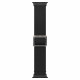Juoda apyrankė Apple Watch 8 / 9 / 10 / 11 / 12 / SE / Ultra (44 / 45 / 46 / 49 mm) laikrodžiui "Spigen Fit Lite"