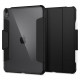 Juodas atverčiamas dėklas Apple iPad Air 4 / 5 / 6 / 2020 / 2022 / 2024 planšetei "Spigen Ultra Hybrid Pro"