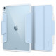 Mėlynas atverčiamas dėklas Apple iPad Air 4 / 5 / 6 / 2020 / 2022 / 2024 planšetei "Spigen Ultra Hybrid Pro"