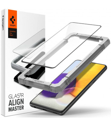 Apsauginis grūdintas stiklas Samsung Galaxy A52 / A52s telefonui "Spigen AlignMaster Glas tR"