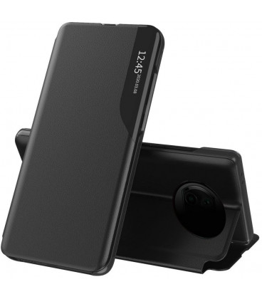 Juodas atverčiamas dėklas Xiaomi Poco X3 Pro / X3 NFC telefonui "Tech-protect Smart View"