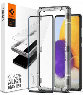 Apsauginis grūdintas stiklas Samsung Galaxy A72 telefonui "Spigen AlignMaster Glas tR"