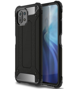 Juodas dėklas Xiaomi Mi 11 Lite / Mi 11 Lite 5G telefonui "Tech-Protect Xarmor"