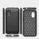 Juodas dėklas Samsung Galaxy Xcover 5 telefonui "Tech-Protect TPUCarbon"