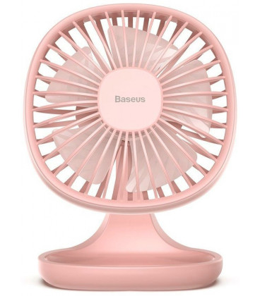 Rožinis stalinis ventiliatorius "Baseus Pudding Shaped Fan"
