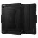 Juodas atverčiamas dėklas Apple iPad Pro 11 2020 / 2021 / 2022 planšetei "Spigen Rugged Armor PRO"