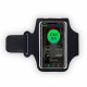 Juodas/žalias universalus dėklas ant rankos telefonams iki 6,5" "Tech-Protect G10"