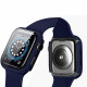 Juodas dėklas Apple Watch 4 / 5 / 6 / SE 1 / 2 / 3 (40MM) laikrodžiui "Tech-Protect Defense360"