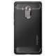 Juodas dėklas Huawei Mate 8 telefonui "Spigen Rugged Armor"