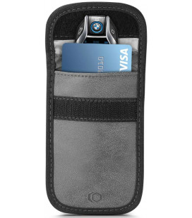 Pilkas automobilio raktų dėklas - įmautė RFID signalo blokavimas "Tech-Protect V1 Keyless Rfid Signal Blocker"