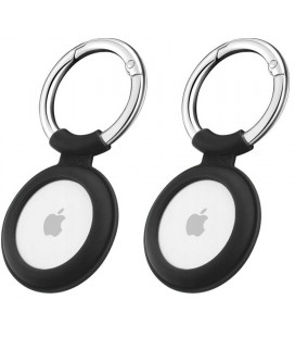 2x Juodas dėklas Apple Airtag "ESR Cloud"