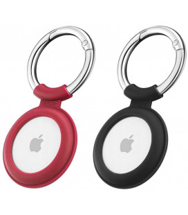 Juodas/raudonas dėklas Apple Airtag "ESR Cloud"