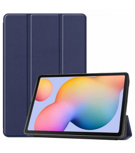 Dėklas Smart Leather Samsung T970/T976 Tab S7+ tamsiai mėlynas
