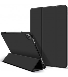 Juodas atverčiamas dėklas Apple iPad Pro 12.9 2021 planšetei "Tech-Protect SC Pen"
