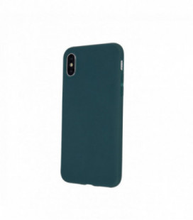 Dėklas Rubber TPU Samsung A42 5G tamsiai žalias