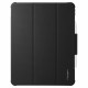 Juodas atverčiamas dėklas Apple iPad Pro 12.9 2021 / 2022 planšetei "Spigen Rugged Armor PRO"