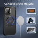 Juodas dėklas Apple iPhone 12 Pro Max telefonui "ESR CH Halolock Magsafe"