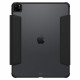 Juodas atverčiamas dėklas Apple iPad Pro 12.9 2021 / 2022 planšetei "Spigen Ultra Hybrid Pro"