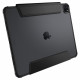 Juodas atverčiamas dėklas Apple iPad Pro 12.9 2021 / 2022 planšetei "Spigen Ultra Hybrid Pro"