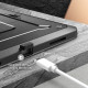 Juodas dėklas Apple iPad Pro 11 2021 / 2022 planšetei "Supcase Unicorn Beetle Pro"