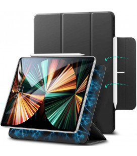 Juodas atverčiamas dėklas Apple iPad Pro 12.9 2020 / 2021 / 2022 planšetei "ESR Rebound Magnetic"