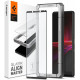 Juodas apsauginis grūdintas stiklas Sony Xperia 1 III telefonui "Spigen AlignMaster Glas tR"