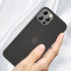 Matinis juodas dėklas Apple iPhone 12/12 Pro telefonui "Tech-Protect Ultraslim 0.4mm"