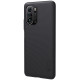Juodas dėklas Xiaomi Poco F3 telefonui "Nillkin Frosted Shield"