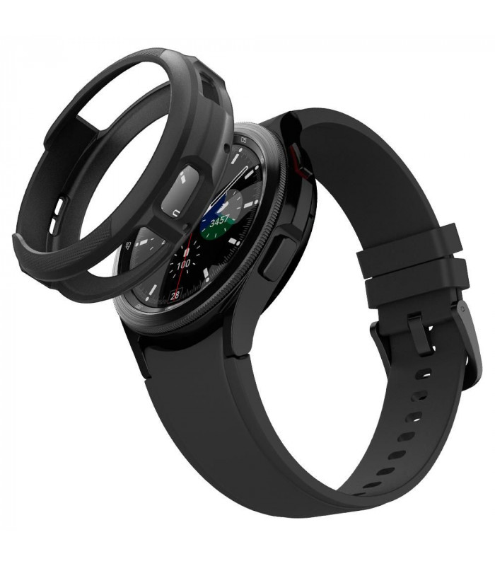 Juodas dėklas Samsung Galaxy Watch 4 Classic 46mm laikrodžiui \