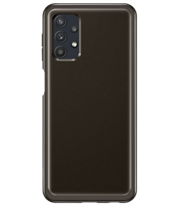 Originalus juodas dėklas "Soft Clear Cover" Samsung Galaxy A32 5G telefonui "EF-QA326TBE"