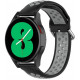 Juoda / pilka apyrankė Samsung Galaxy Watch 4 / 5 / 5 Pro / 6 laikrodžiui "Tech-Protect Softband"