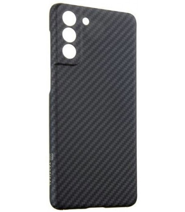 Juodas dėklas Samsung Galaxy S21 Plus telefonui "Tactical MagForce Aramid Cover"