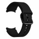 Juoda apyrankė Samsung Galaxy Watch 4 / 5 / 5 Pro / 6 laikrodžiui "Tech-Protect Iconband"