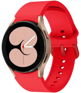 Raudona apyrankė Samsung Galaxy Watch 4 / 5 / 5 Pro (40 / 42 / 44 / 45 / 46 mm) laikrodžiui "Tech-Protect Iconband"