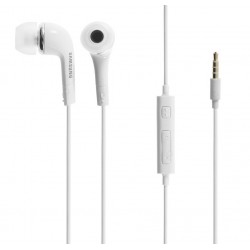 Originalios baltos Samsung stereo HF ausinės 3,5mm "EHS64AVFWE"