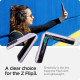 Skaidrus dėklas Samsung Galaxy Z Flip 3 telefonui "Spigen Airskin"